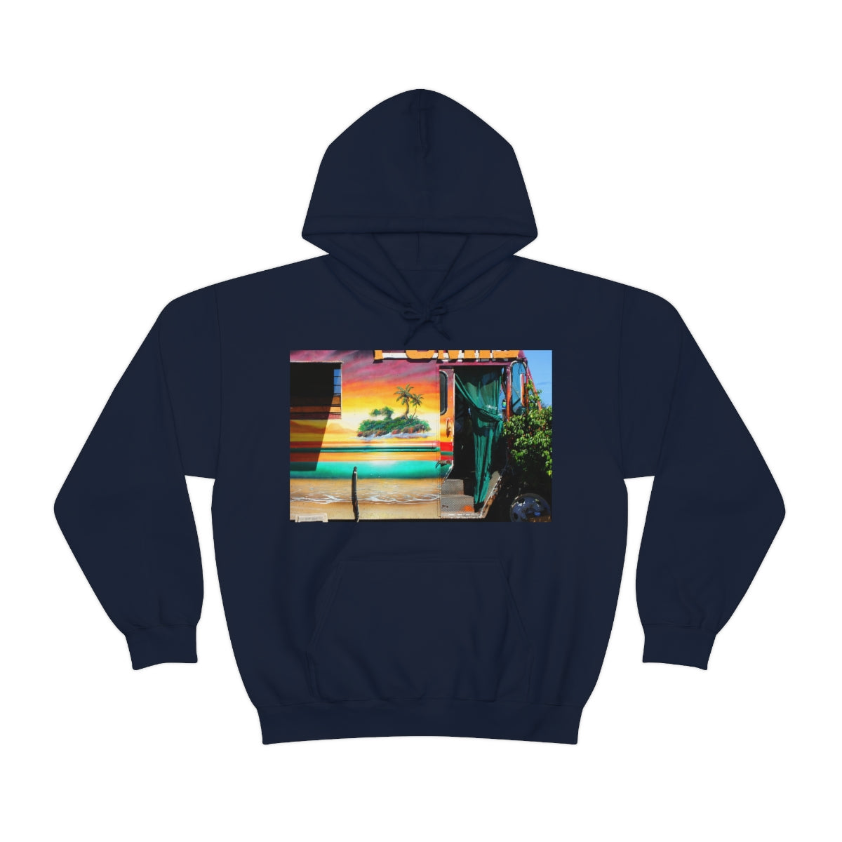 Island Love - Unisex Heavy Blend Hooded Sweatshirt - Fry1Productions
