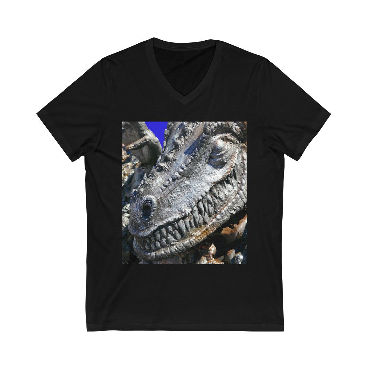 Delectable Vision - Unisex Jersey Short Sleeve V-Neck Tee - Fry1Productions