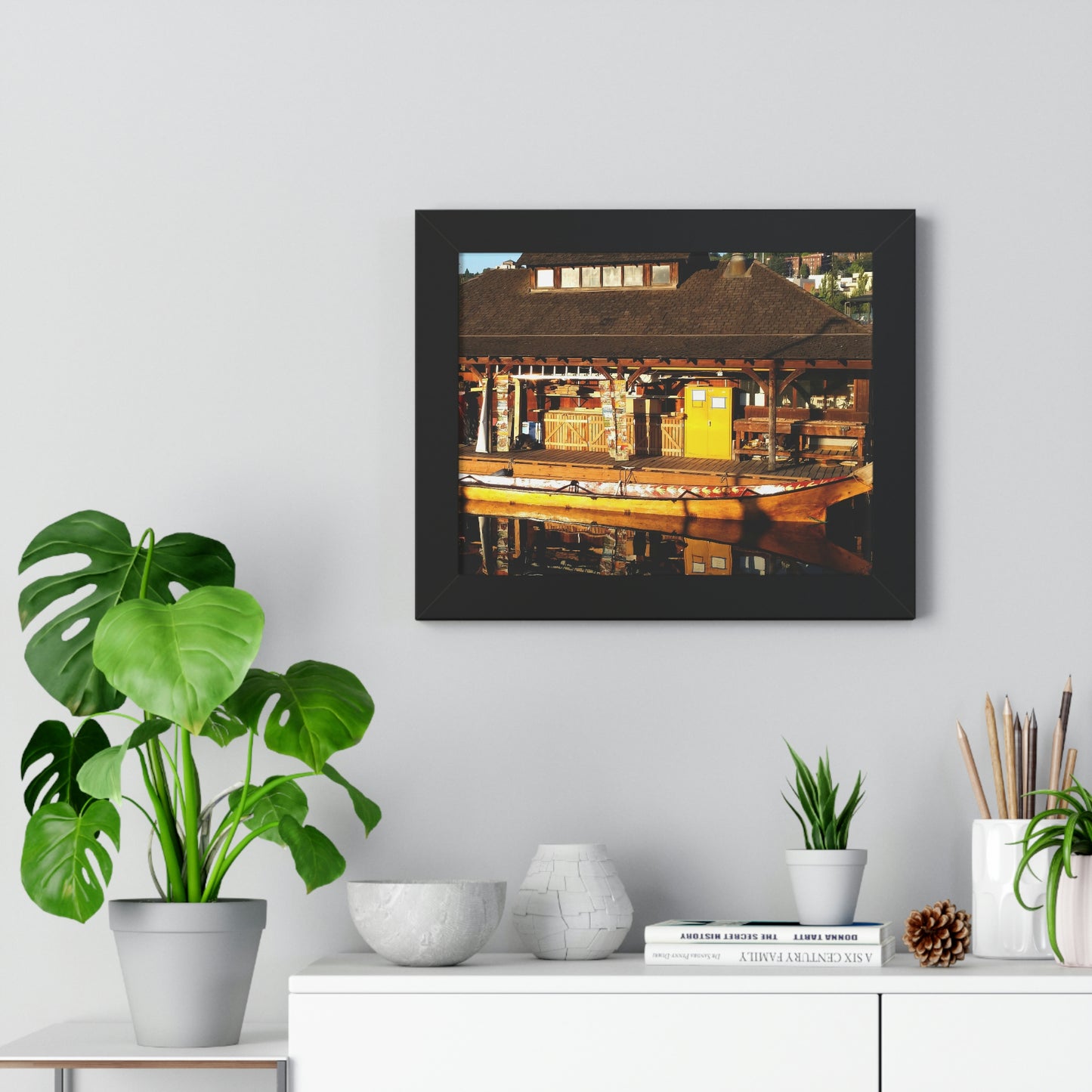 Q'il'bid Awe - Framed Horizontal Poster - Fry1Productions