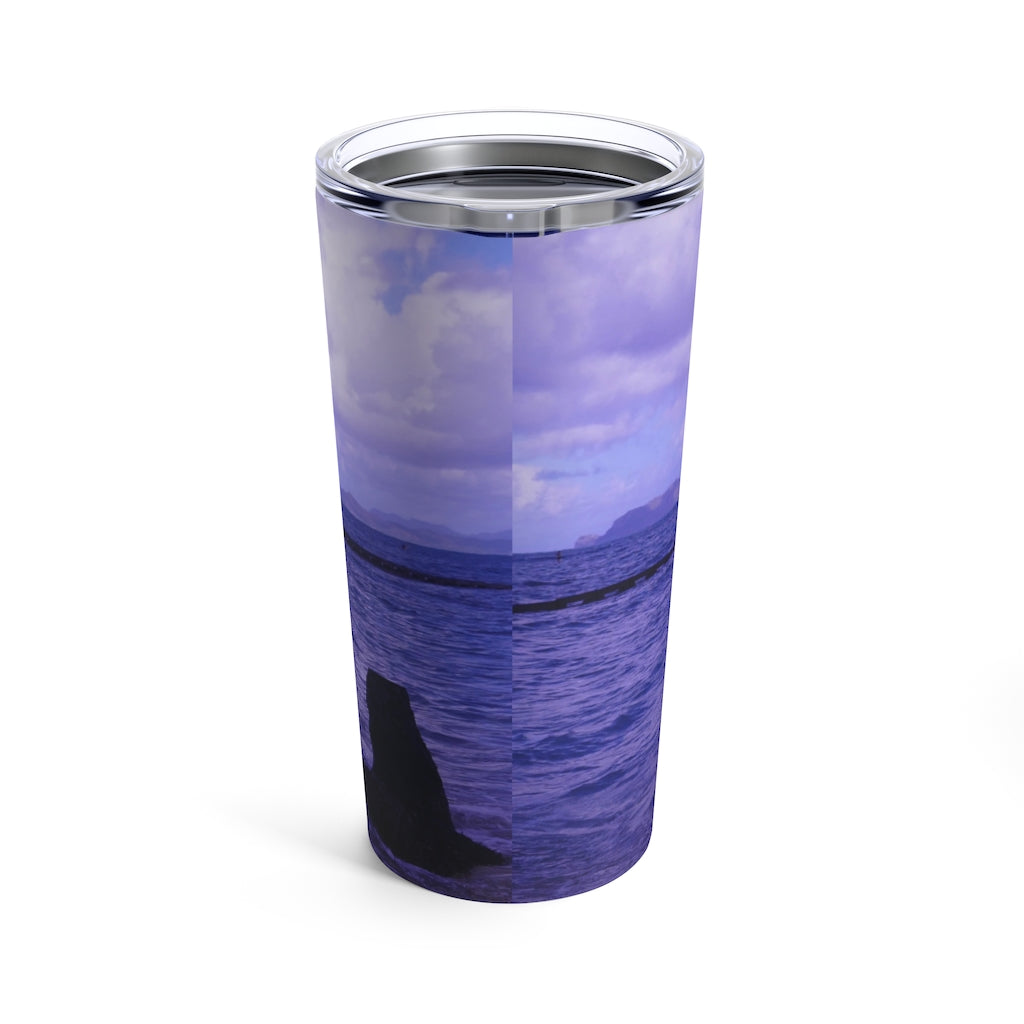 "Wade to Chinaman's Hat" - Stainless Steel Tumbler 20 oz - Fry1Productions