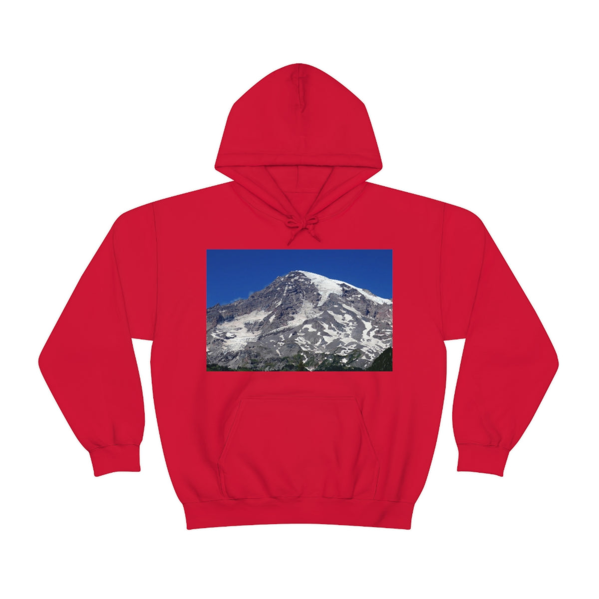 Majestic Mt. Rainier - Unisex Heavy Blend Hooded Sweatshirt - Fry1Productions