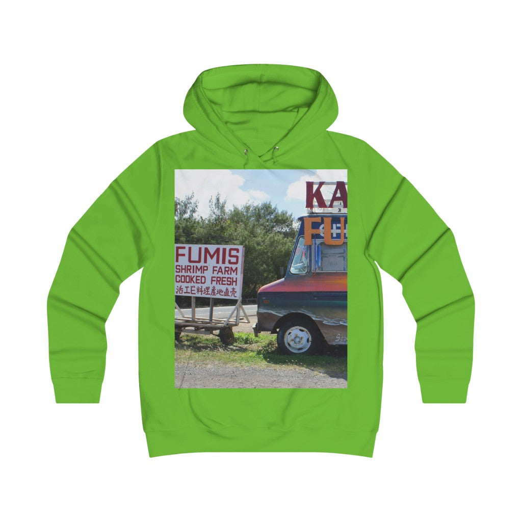 Aloha Keanu - Girlie College Hoodie - Fry1Productions