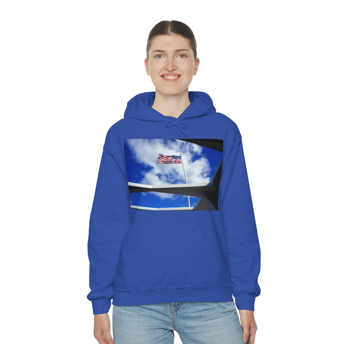 Bravery Honored Forever - Unisex Heavy Blend Hooded Sweatshirt - Fry1Productions