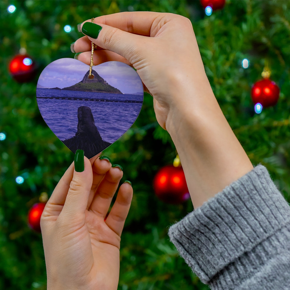 Wade To Chinaman's Hat - Ceramic Ornaments - Fry1Productions