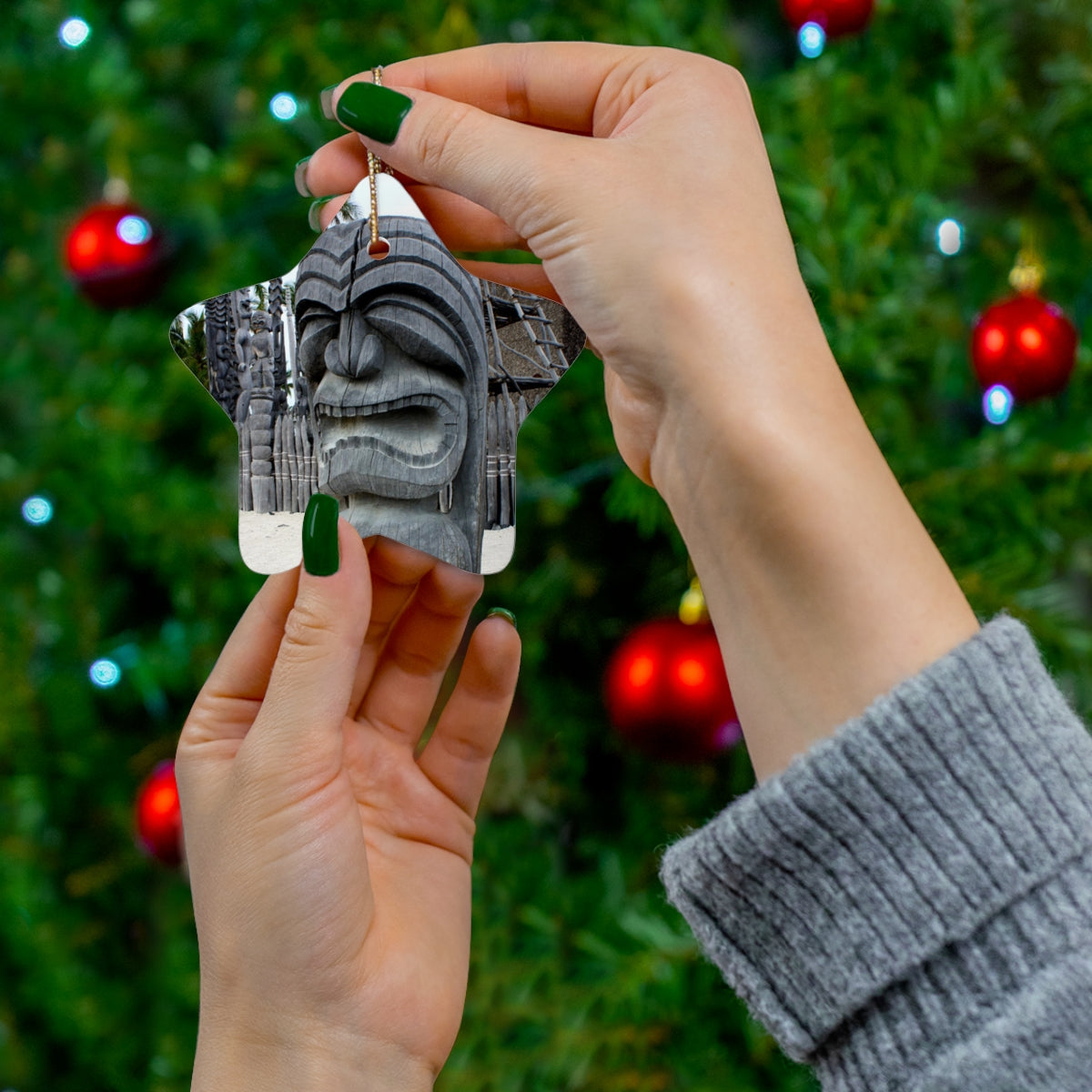 Fierce Guardian - Ceramic Ornaments - Fry1Productions