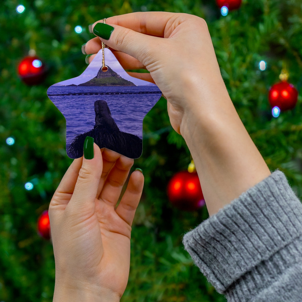 Wade To Chinaman's Hat - Ceramic Ornaments - Fry1Productions