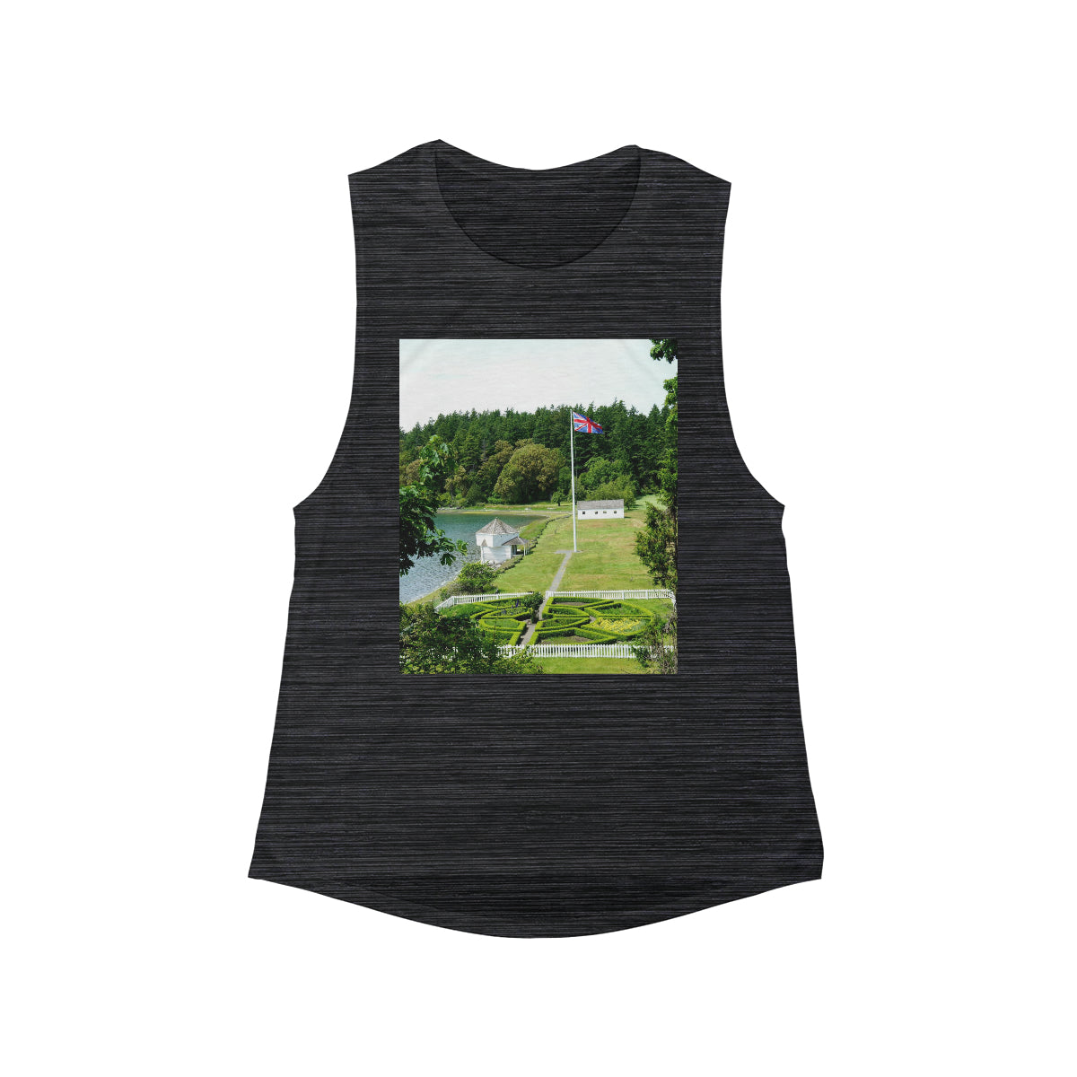 Magnificent Grandiose Views - Women's Flowy Scoop Muscle Tank - Fry1Productions