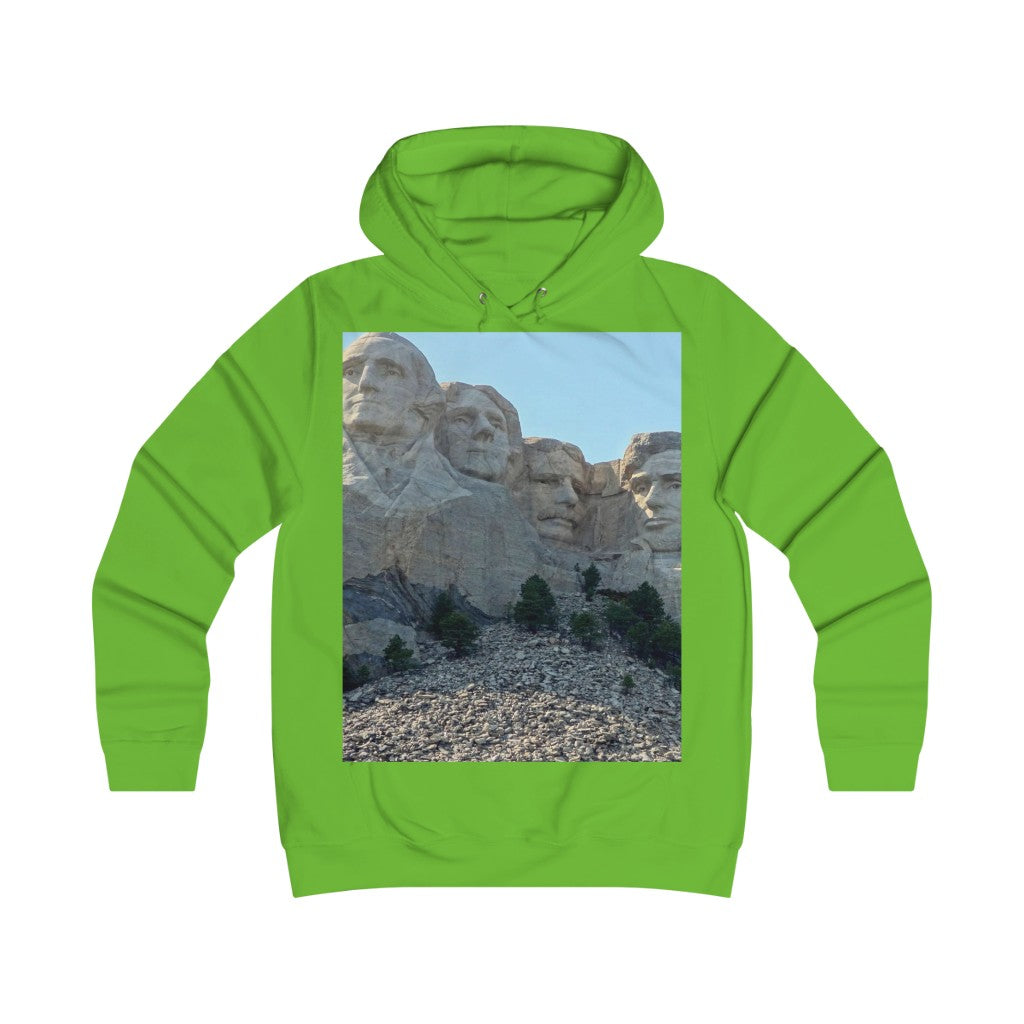 "History Remembered Forever" - Girlie College Hoodie - Fry1Productions