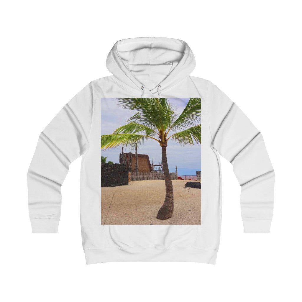 “Florescence Hale O Keawe” - Girlie College Hoodie - Fry1Productions