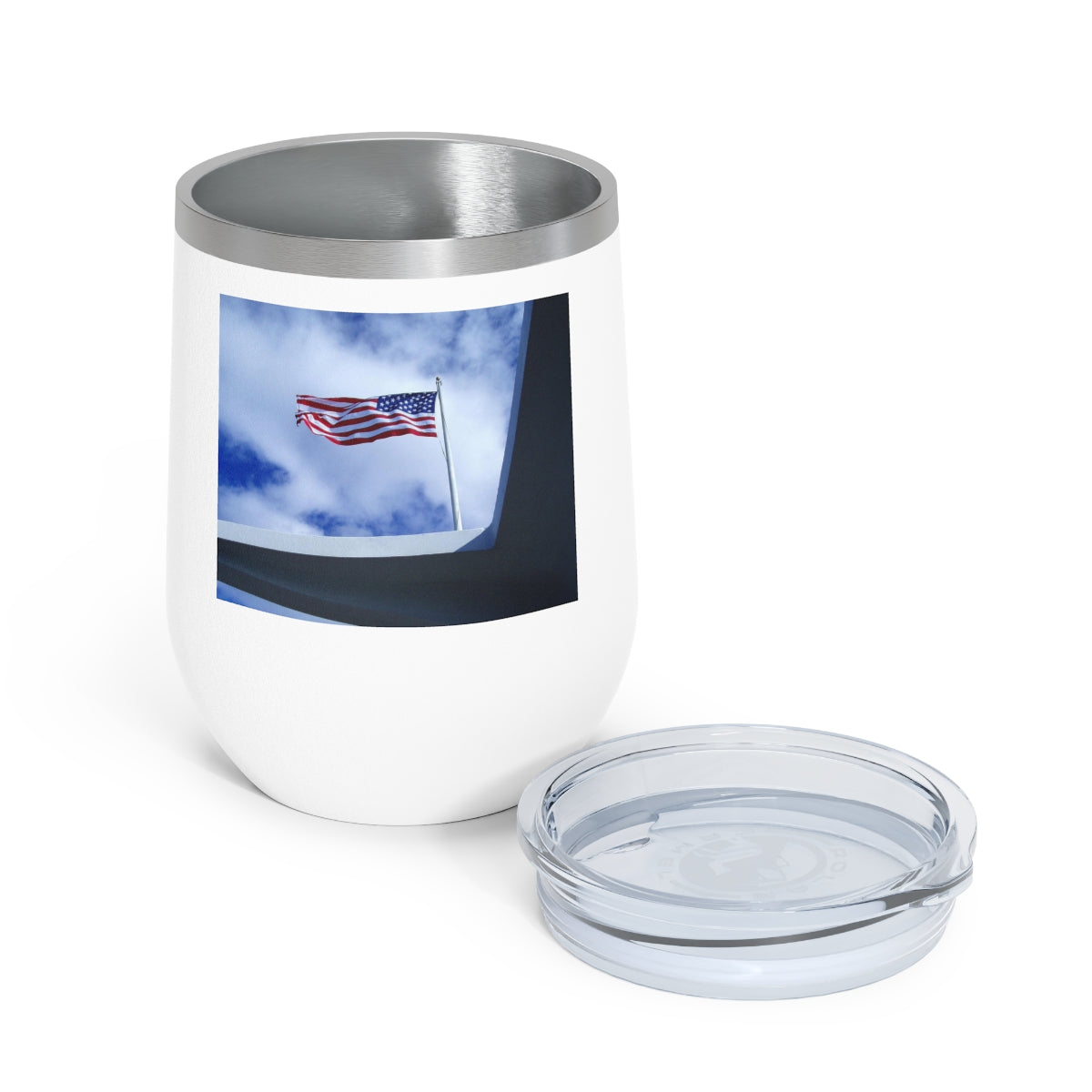 In Solemn Remembrance - 12 oz Insulated Wine Tumbler - Fry1Productions