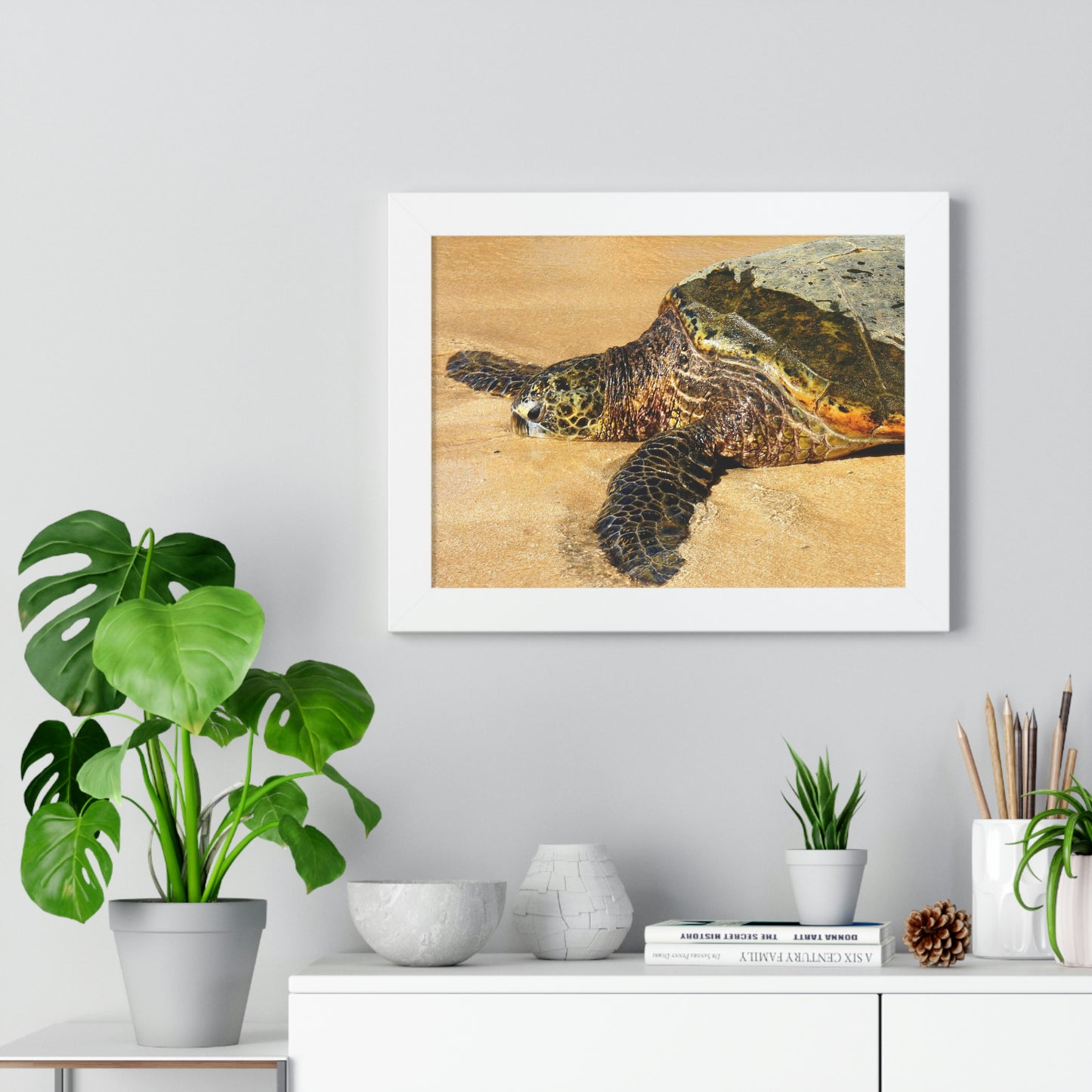 Glistening Journey - Framed Horizontal Poster - Fry1Productions
