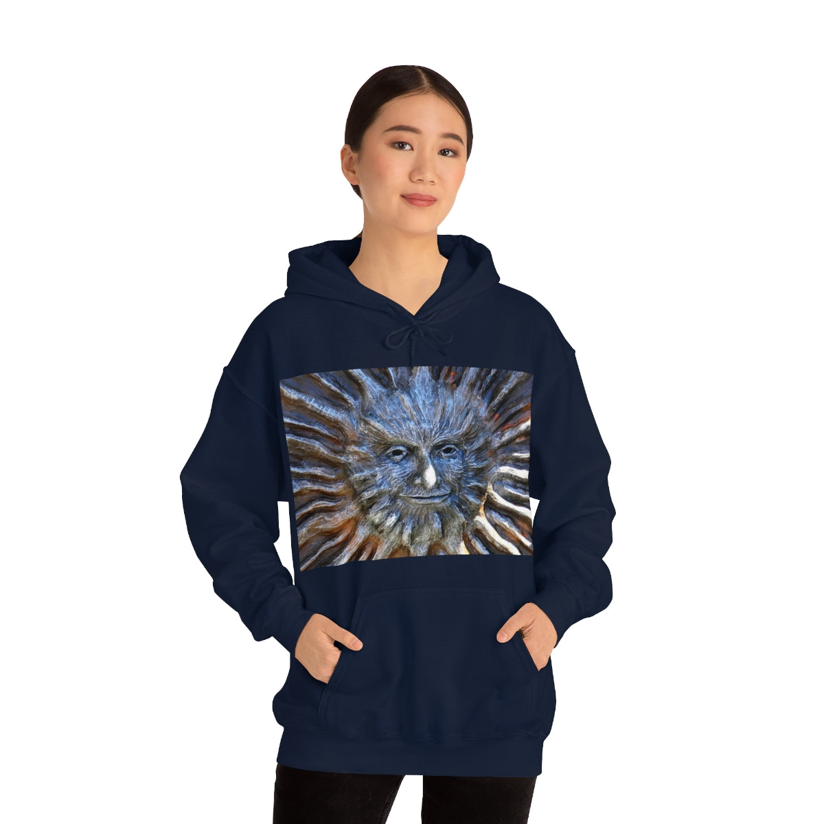 Sun God - Unisex Heavy Blend Hooded Sweatshirt - Fry1Productions