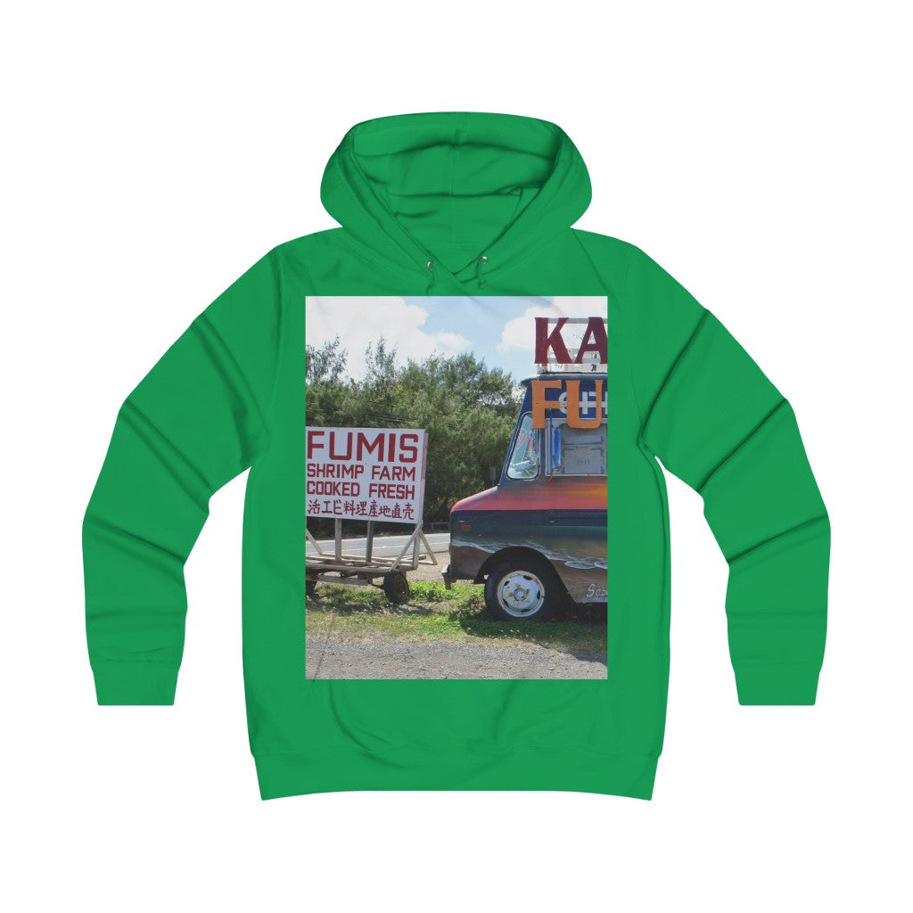 Aloha Keanu - Girlie College Hoodie - Fry1Productions