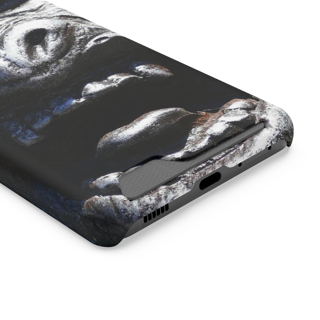 "Frenzy Scream" - Galaxy S22 S21 & iPhone 13 Case With Card Holder - Fry1Productions