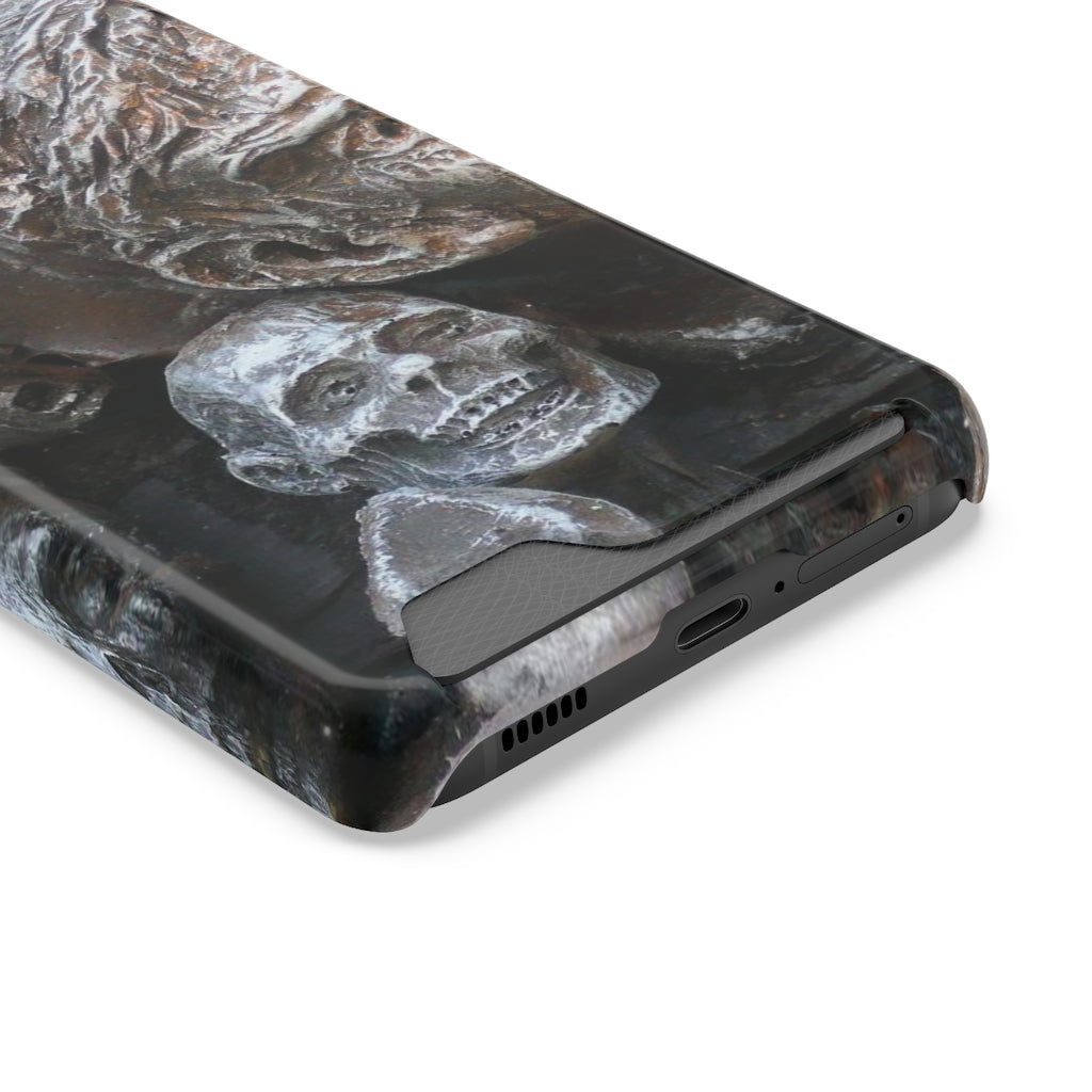 "Waiting for the King" - Galaxy S22 S21 & iPhone 13 Case With Card Holder - Fry1Productions