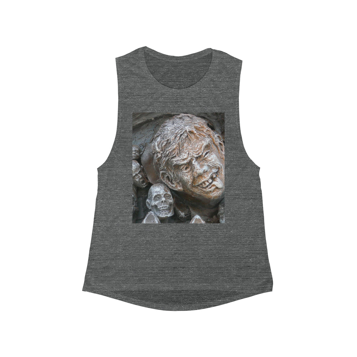 Waiting for the King - Women's Flowy Scoop Muscle Tank - Fry1Productions
