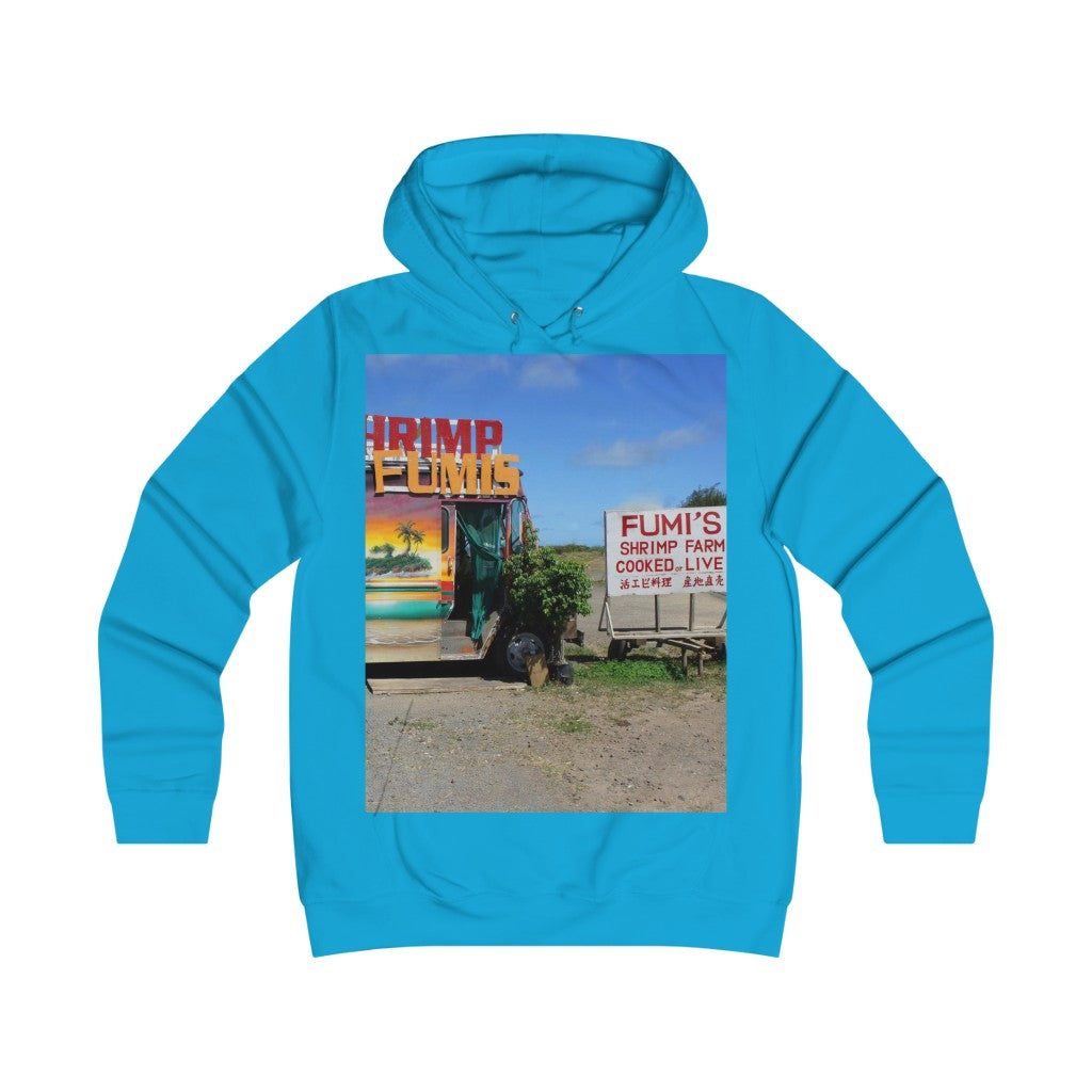 "Kaulana Delights" - Girlie College Hoodie - Fry1Productions