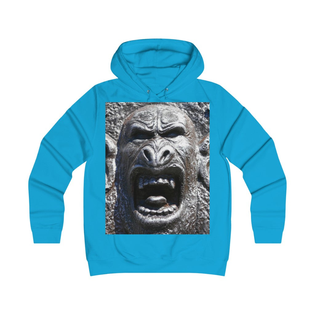 "Frenzy Scream" - Girlie College Hoodie - Fry1Productions