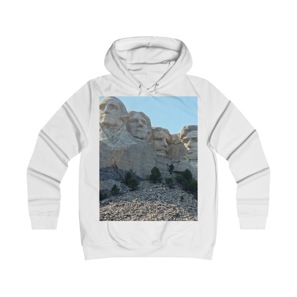 "History Remembered Forever" - Girlie College Hoodie - Fry1Productions
