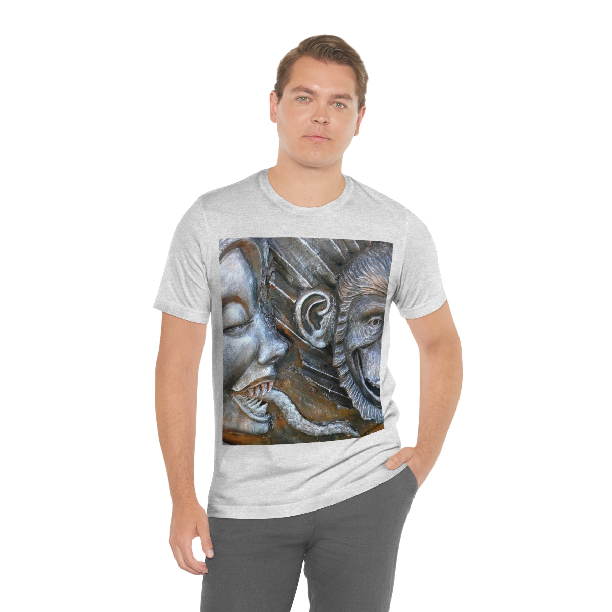 Snakily Speaking - Unisex Jersey Short Sleeve T-Shirt - Fry1Productions