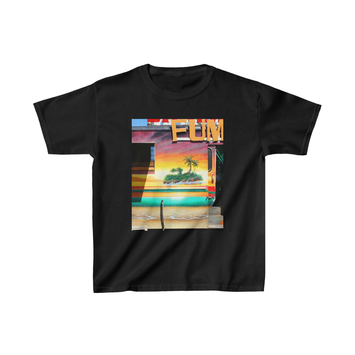 Island Love - Kids Cotton Tee - Fry1Productions