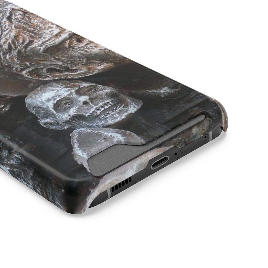 "Waiting for the King" - Galaxy S22 S21 & iPhone 13 Case With Card Holder - Fry1Productions