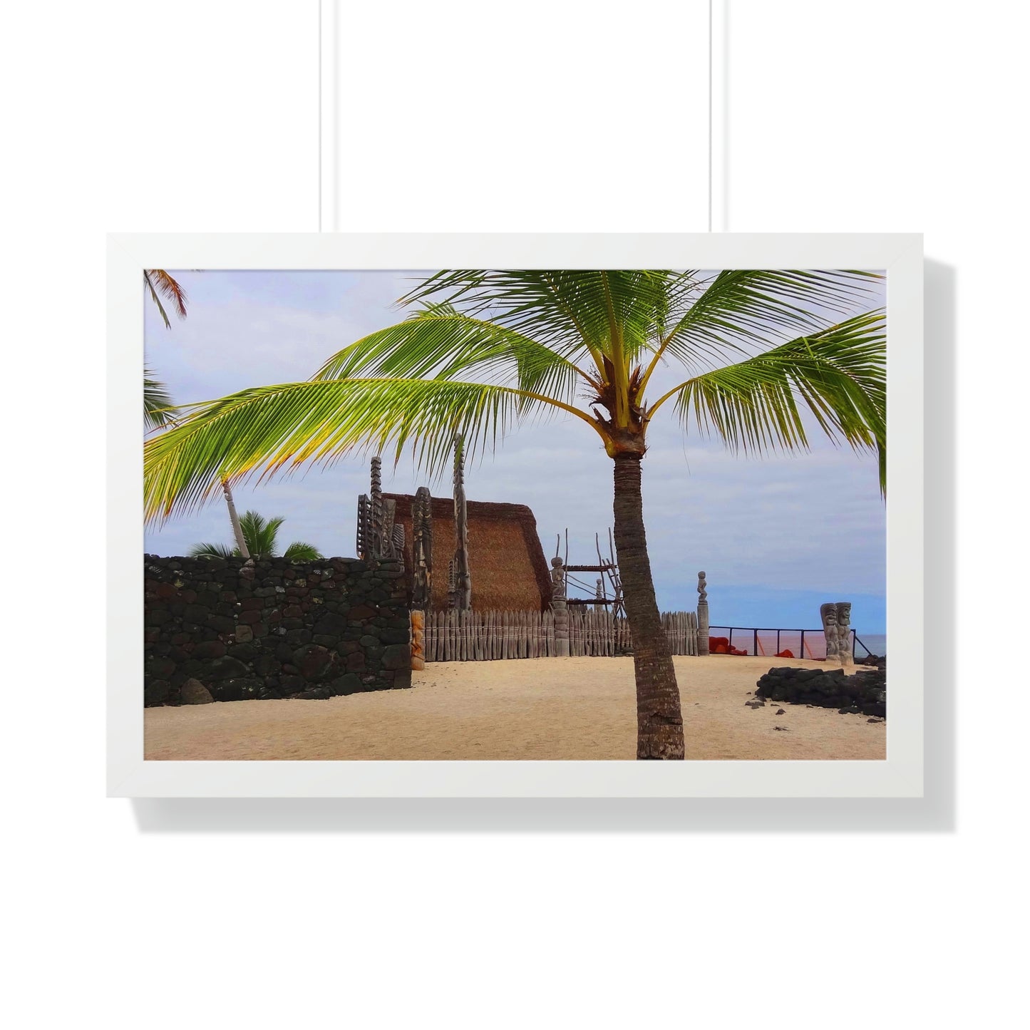 Florescence Hale O Keawe - Framed Horizontal Poster - Fry1Productions