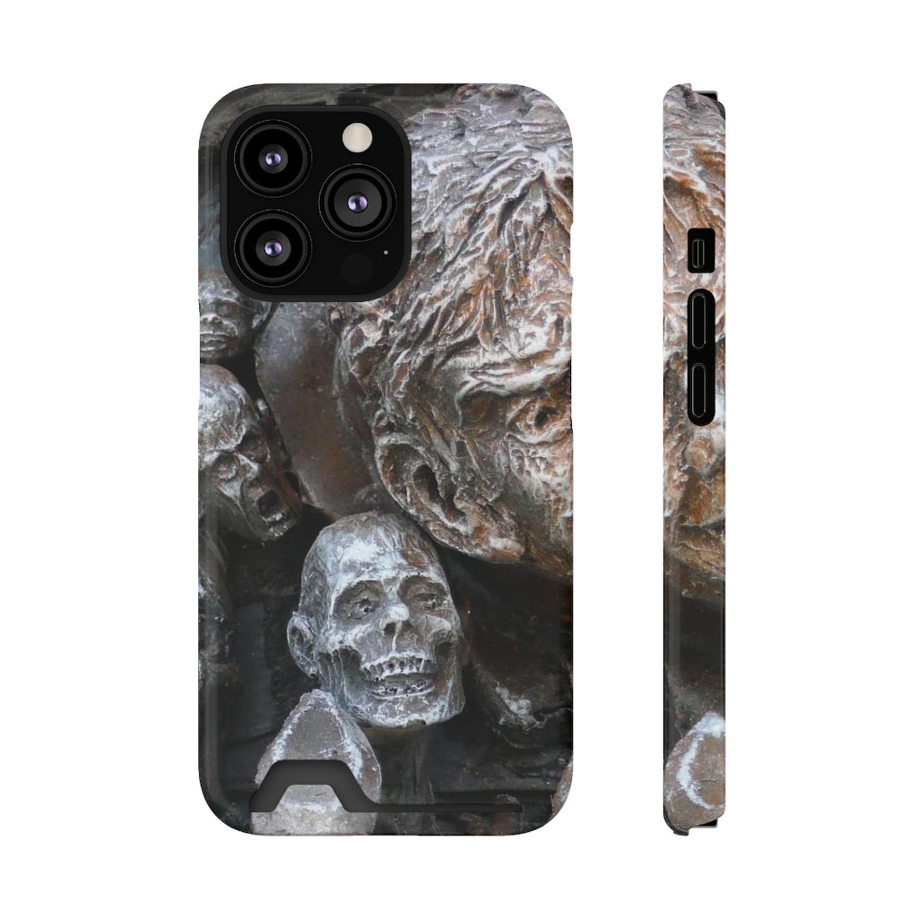 "Waiting for the King" - Galaxy S22 S21 & iPhone 13 Case With Card Holder - Fry1Productions