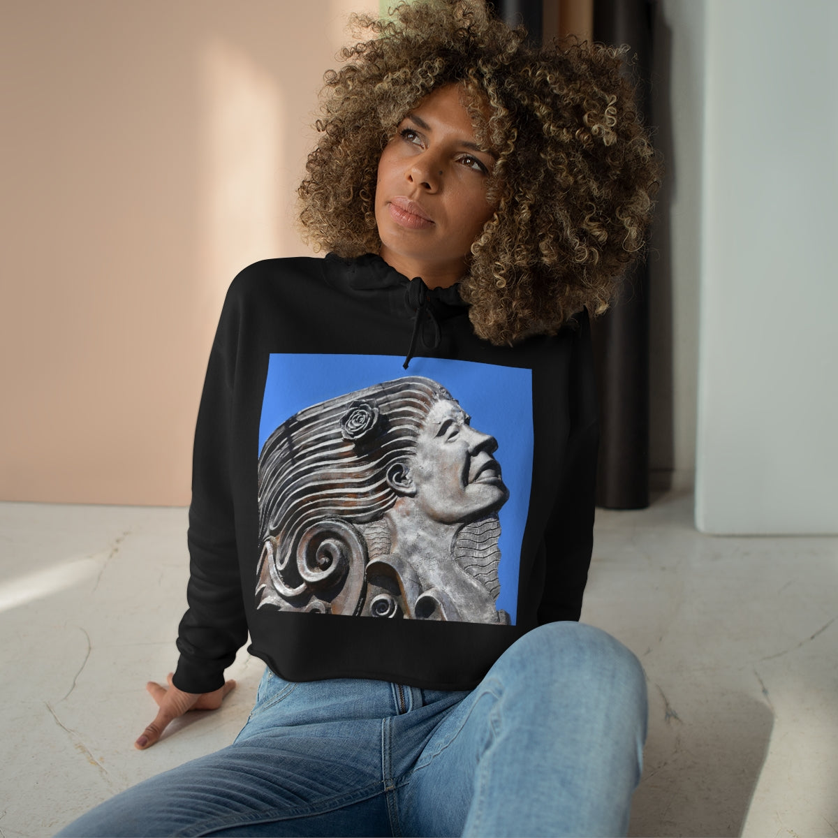 Nymph Beauty - Crop Hoodie - Fry1Productions