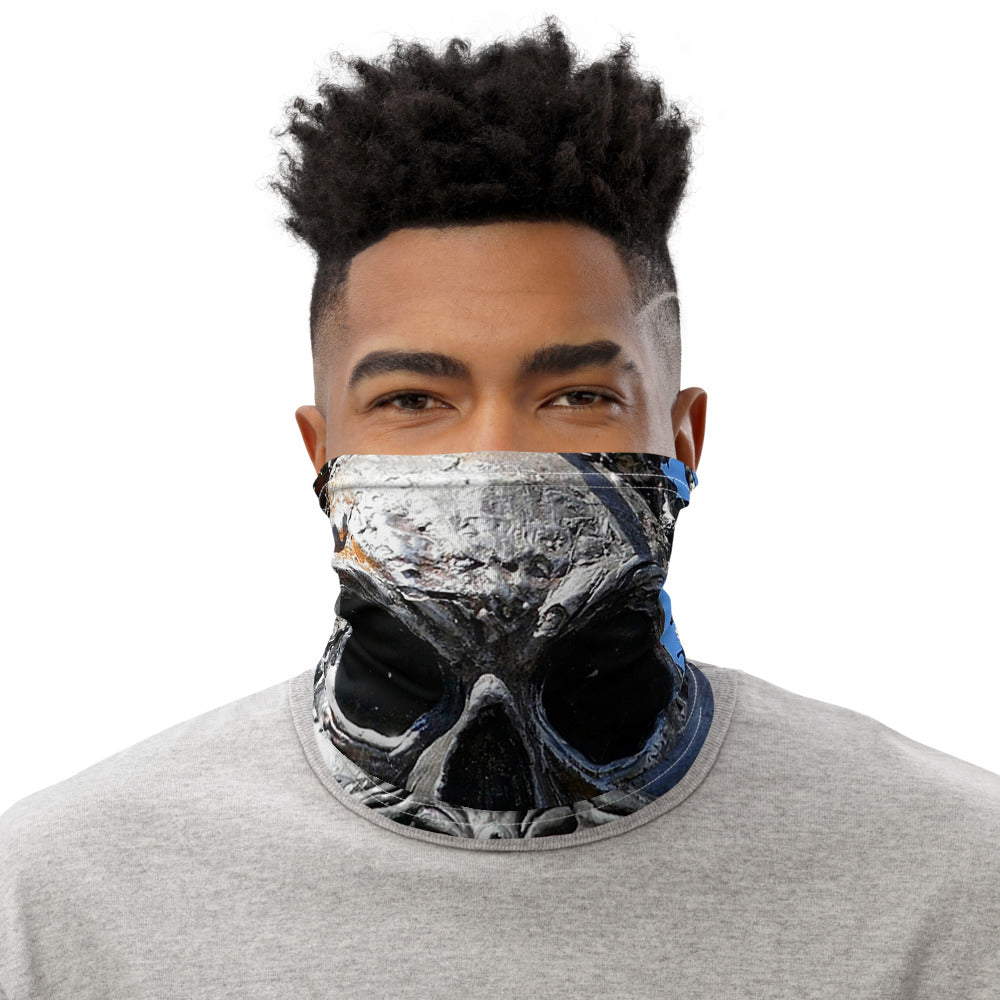 “Skull Warrior Stare” - Neck Gaiter - Fry1Productions