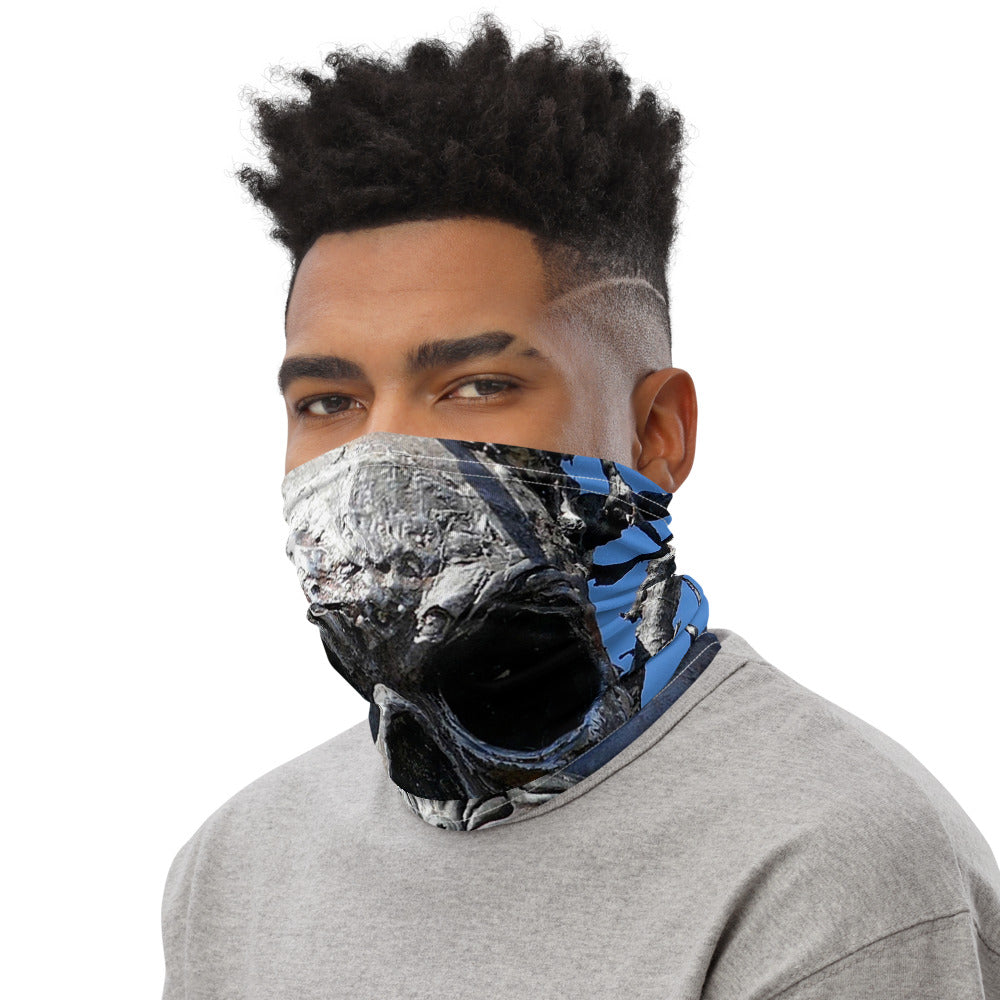 “Skull Warrior Stare” - Neck Gaiter - Fry1Productions