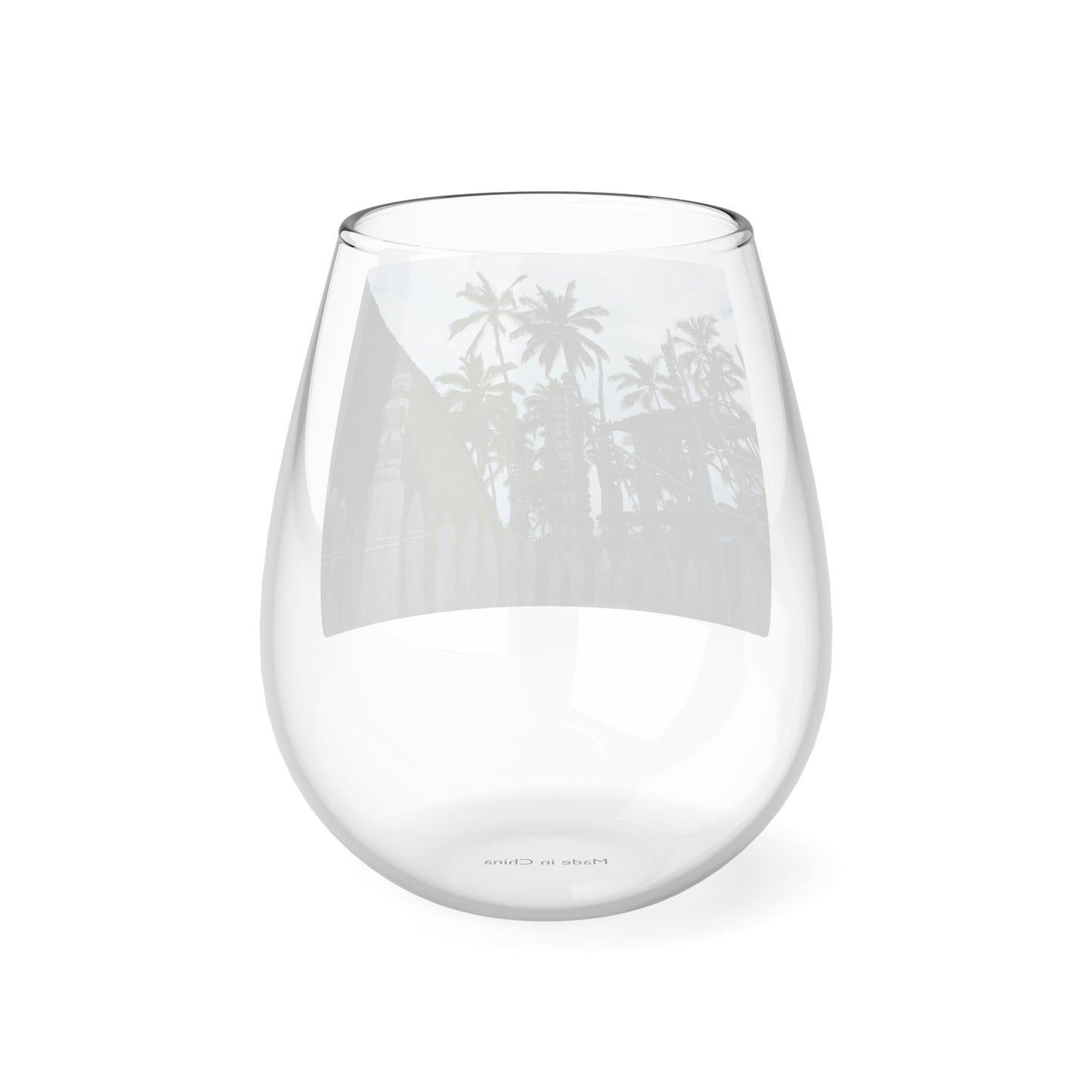 Precious Sanctuary - Stemless Wine Glass, 11.75 oz - Fry1Productions