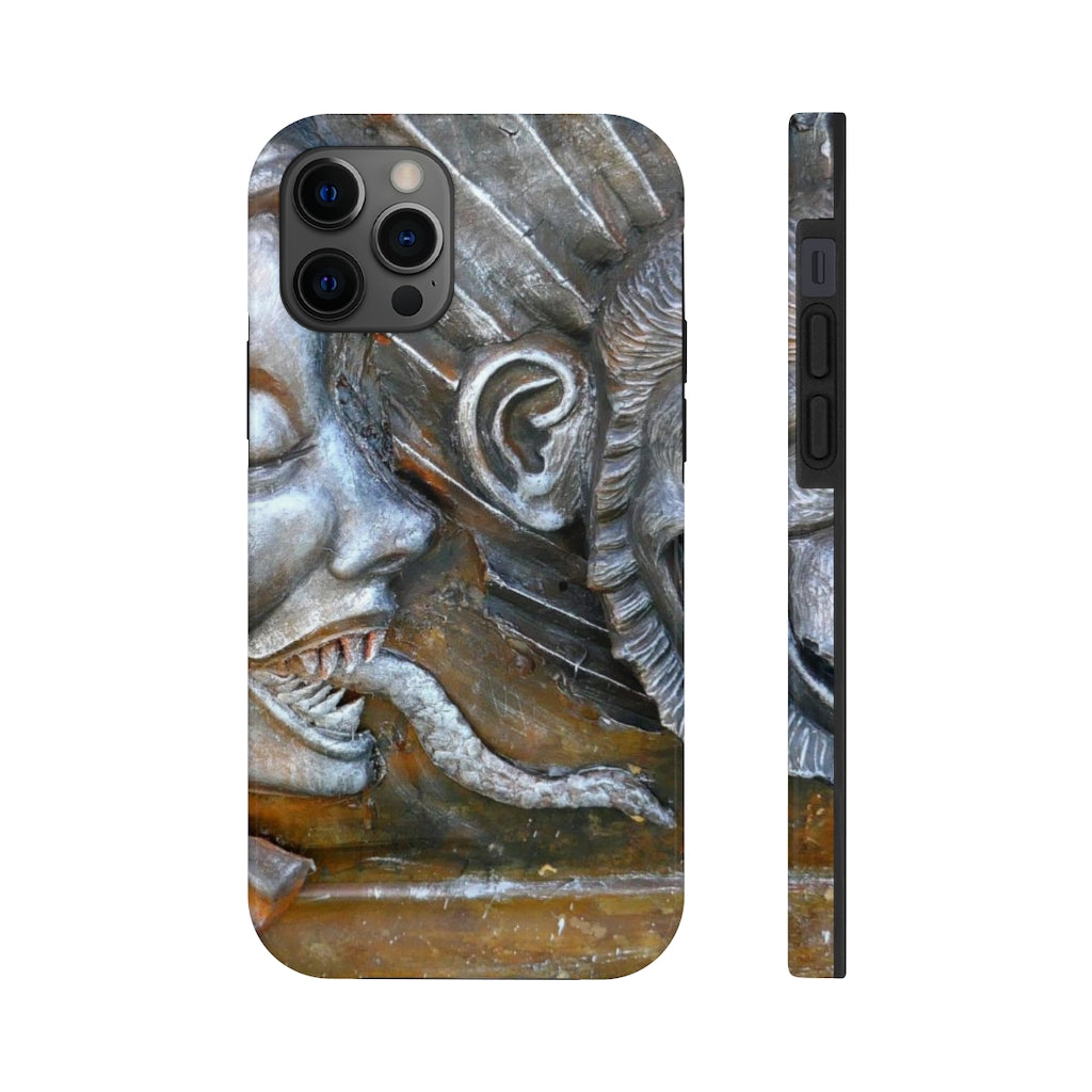 "Snakily Speaking" - iPhone Tough Case - Fry1Productions