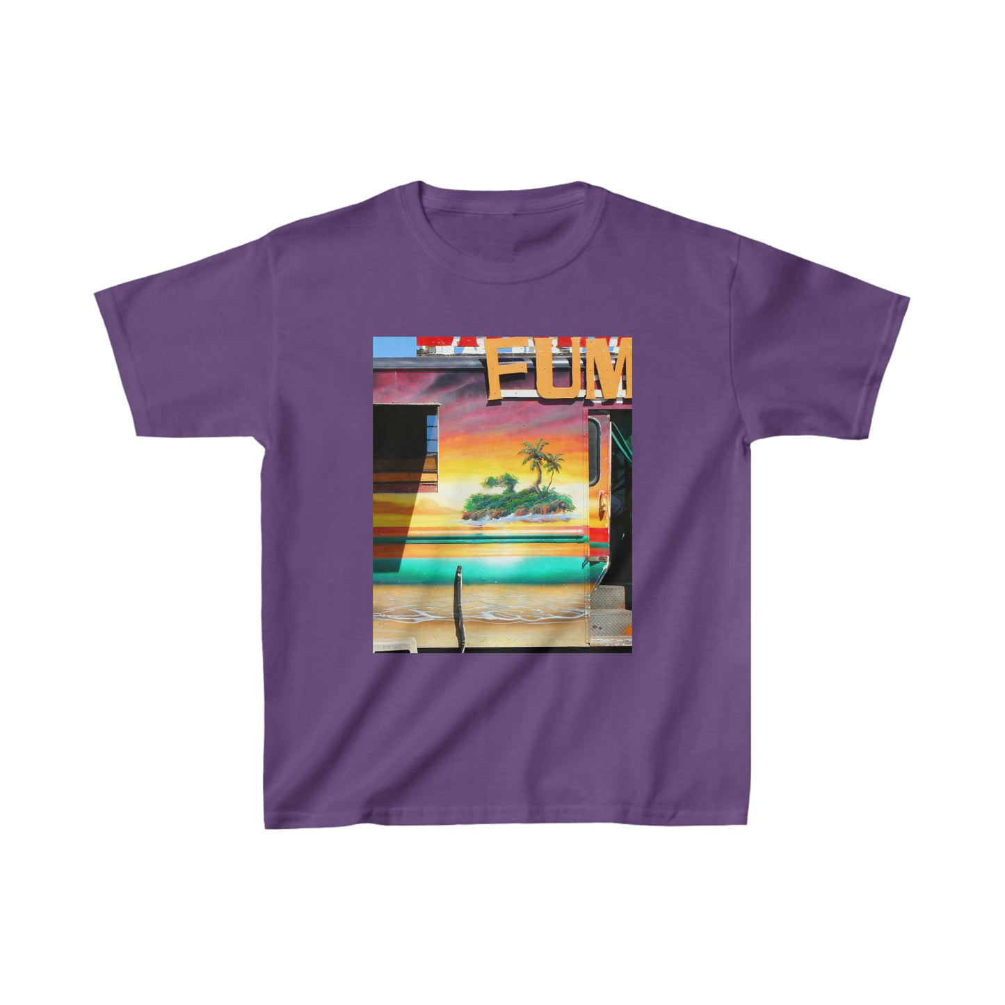 Island Love - Kids Cotton Tee - Fry1Productions