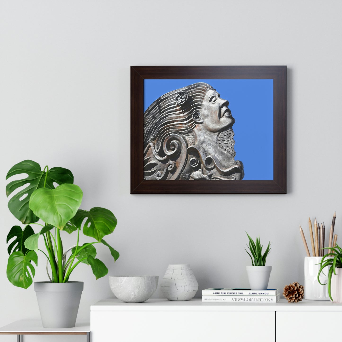 Nymph Beauty - Framed Horizontal Poster - Fry1Productions
