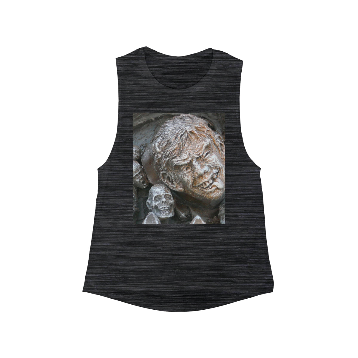 Waiting for the King - Women's Flowy Scoop Muscle Tank - Fry1Productions