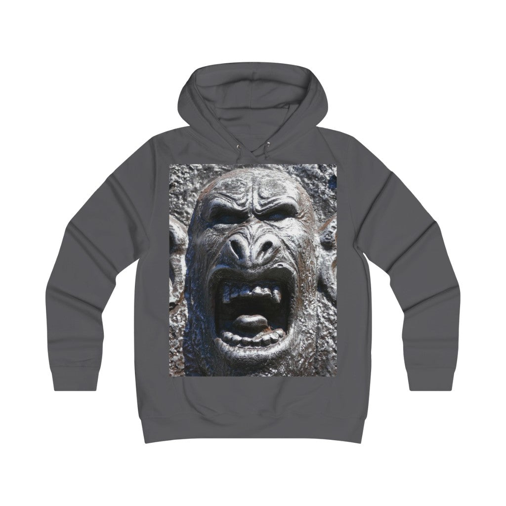 "Frenzy Scream" - Girlie College Hoodie - Fry1Productions