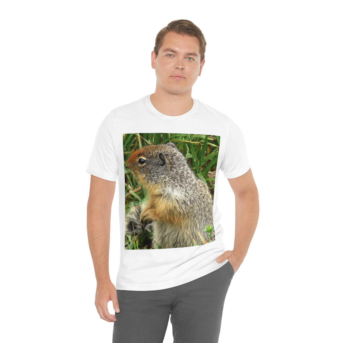 Inquisitive Stare - Unisex Jersey Short Sleeve T-Shirt - Fry1Productions