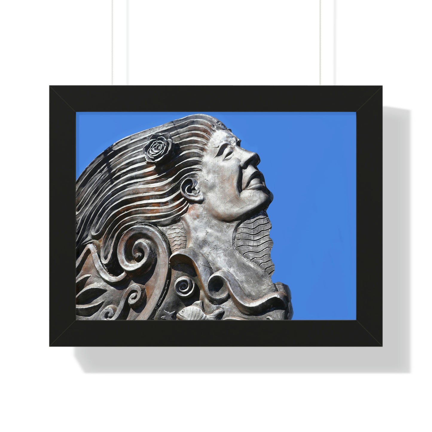 Nymph Beauty - Framed Horizontal Poster - Fry1Productions