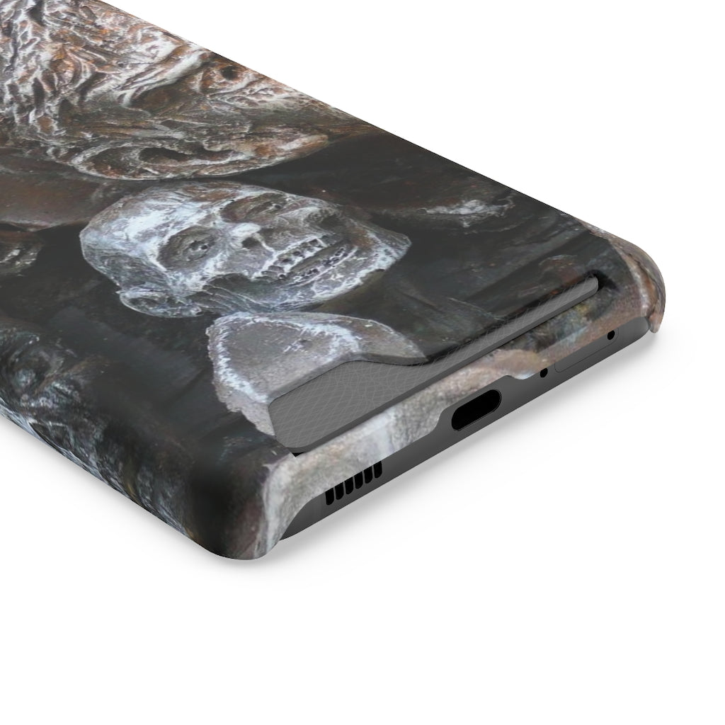 "Waiting for the King" - Galaxy S22 S21 & iPhone 13 Case With Card Holder - Fry1Productions