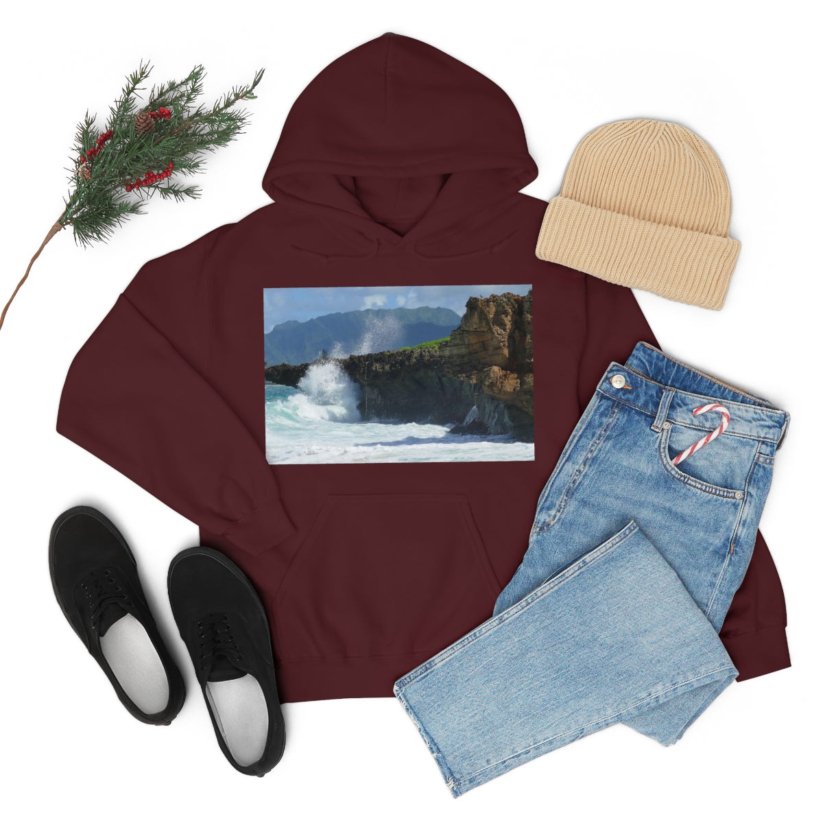 Rockin Surfer's Rope - Unisex Heavy Blend Hooded Sweatshirt - Fry1Productions