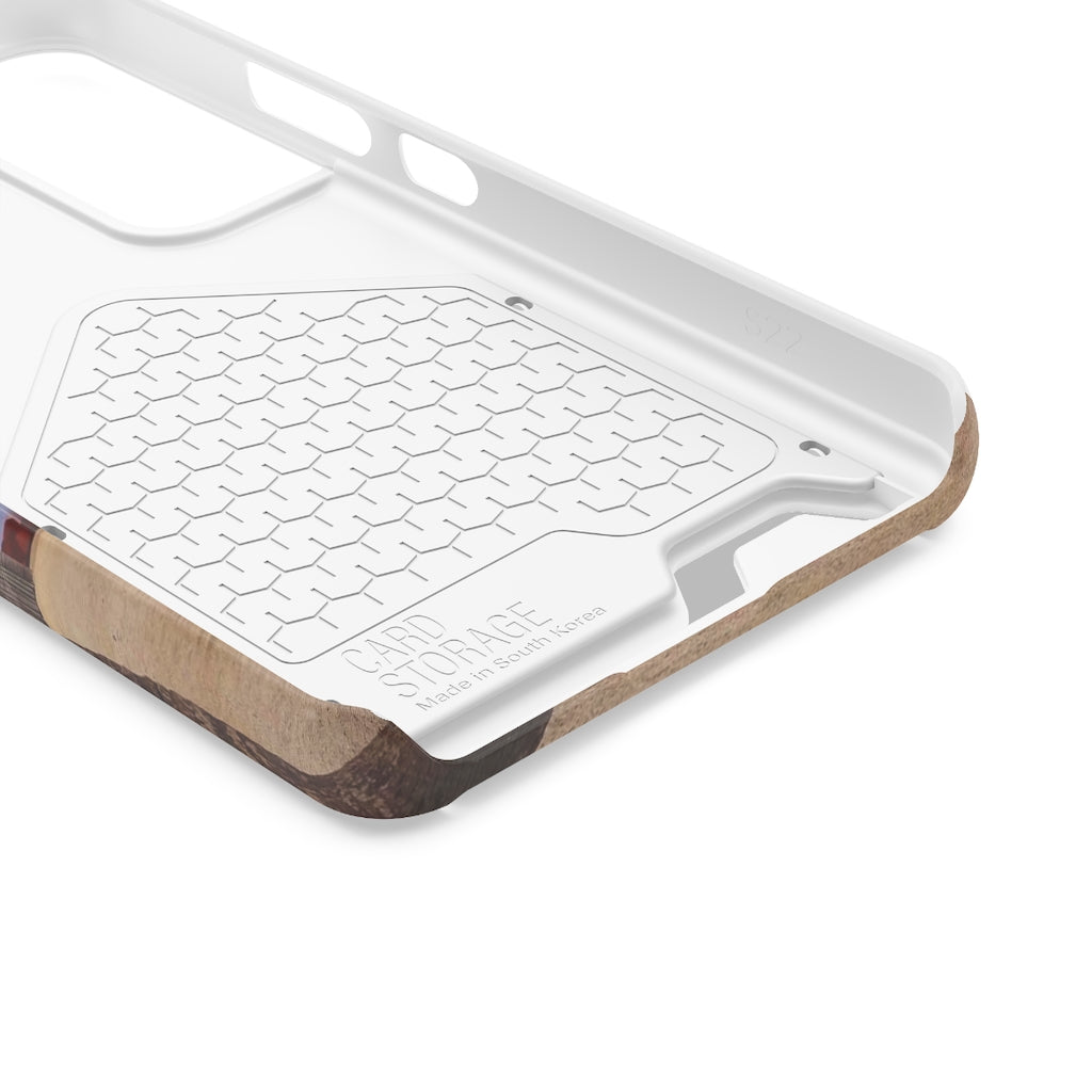 “Florescence Hale O Keawe” - Galaxy S22 S21 & iPhone 13 Case With Card Holder - Fry1Productions