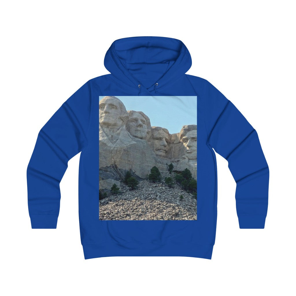"History Remembered Forever" - Girlie College Hoodie - Fry1Productions