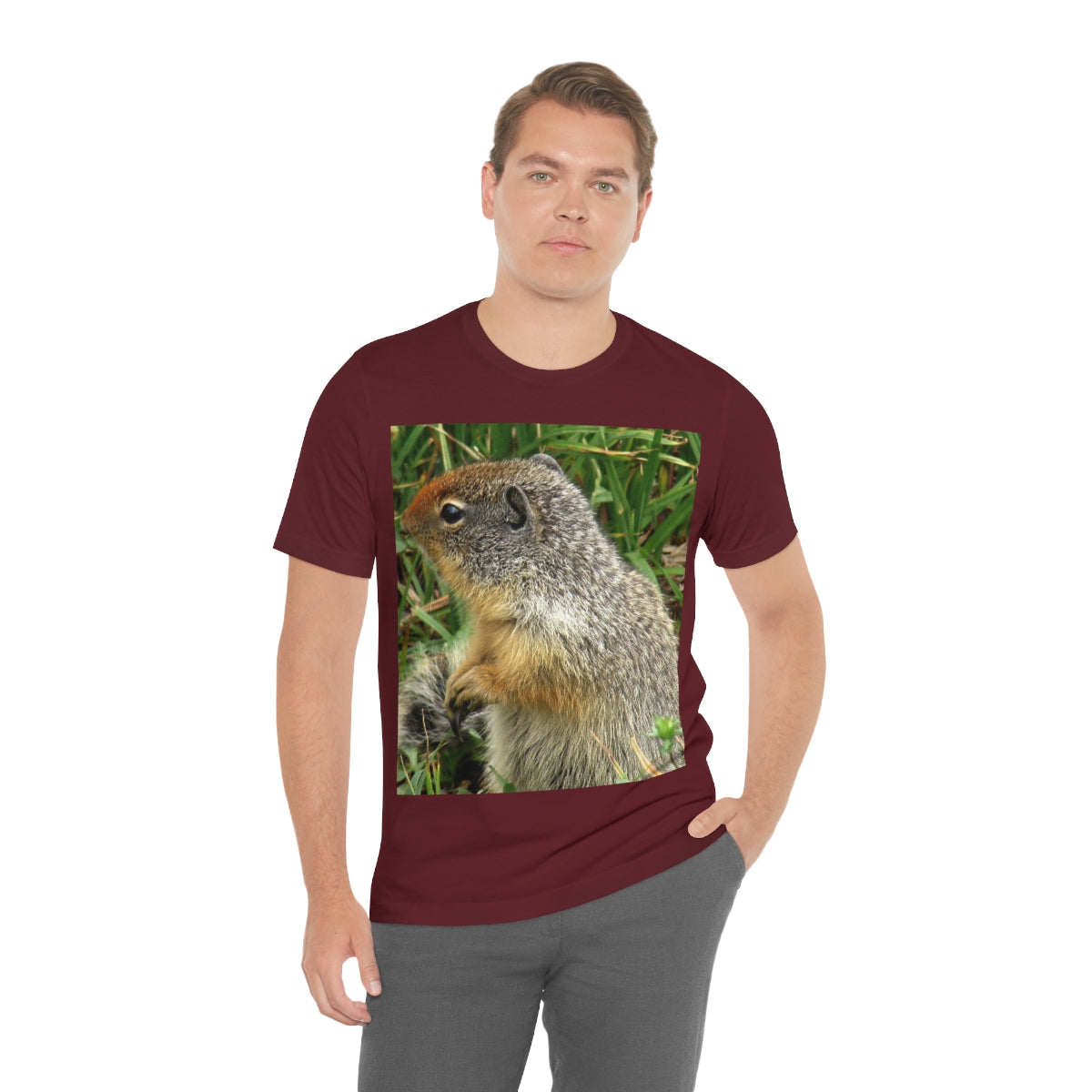 Inquisitive Stare - Unisex Jersey Short Sleeve T-Shirt - Fry1Productions