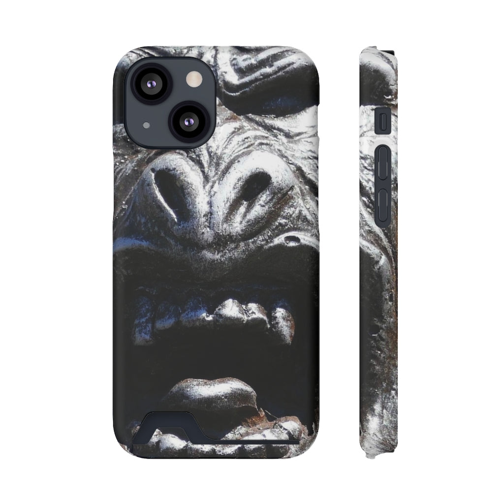"Frenzy Scream" - Galaxy S22 S21 & iPhone 13 Case With Card Holder - Fry1Productions