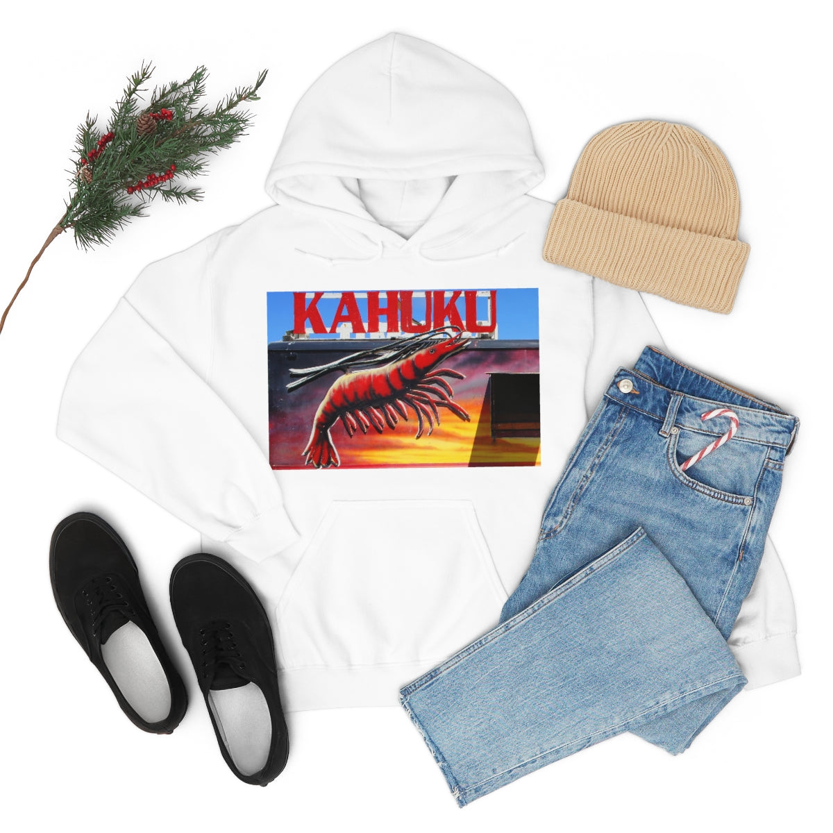 Kahuku Kai - Unisex Heavy Blend Hooded Sweatshirt - Fry1Productions