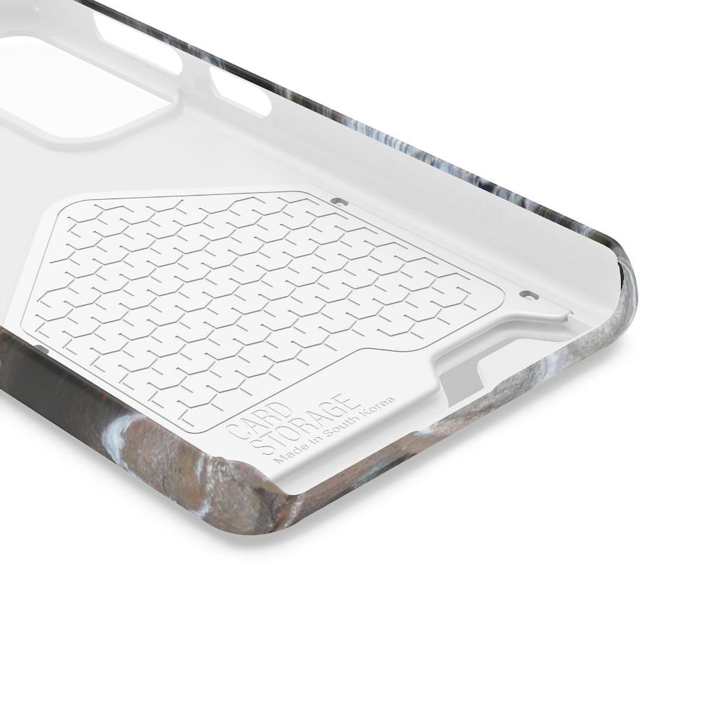 "Waiting for the King" - Galaxy S22 S21 & iPhone 13 Case With Card Holder - Fry1Productions