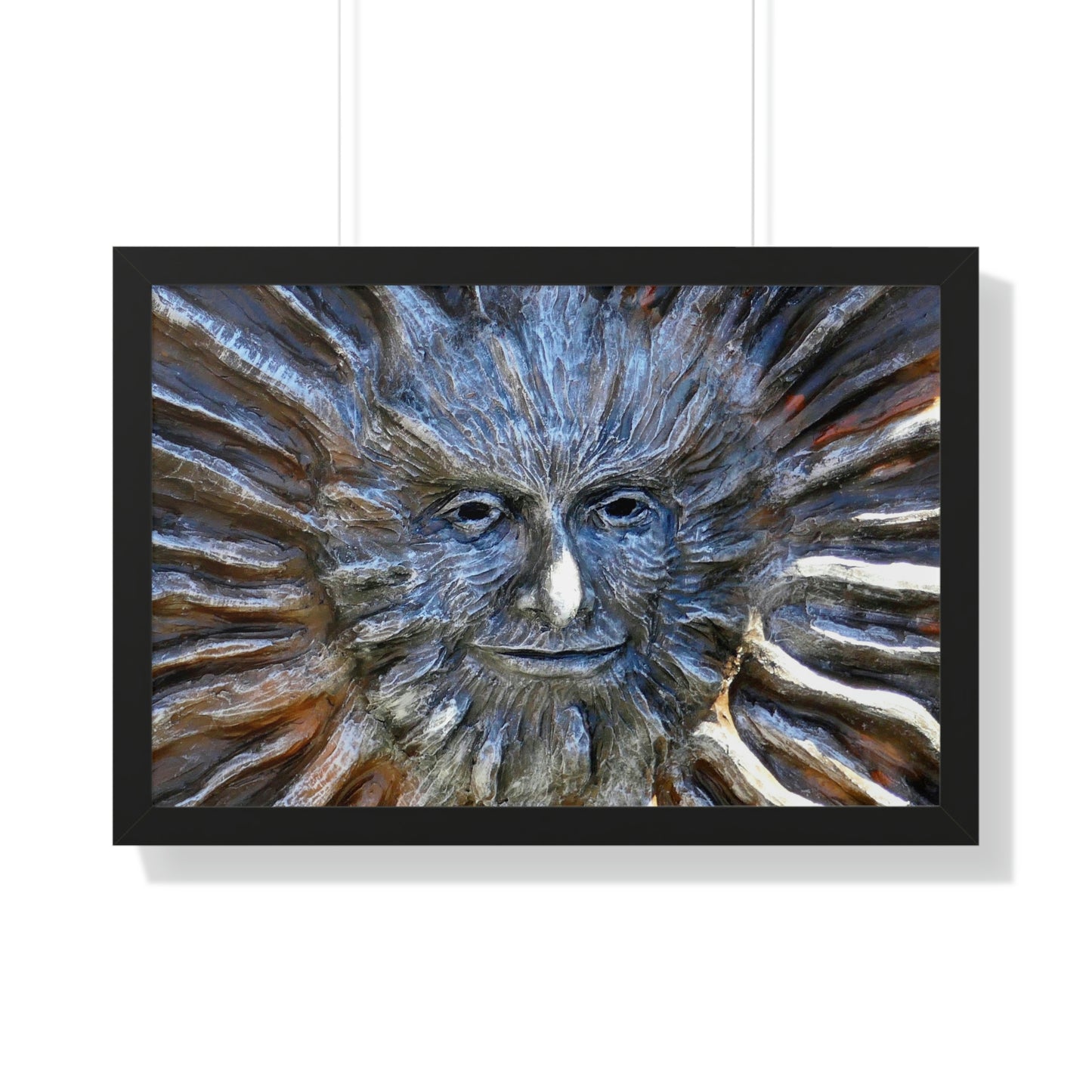 Sun God - Framed Horizontal Poster - Fry1Productions