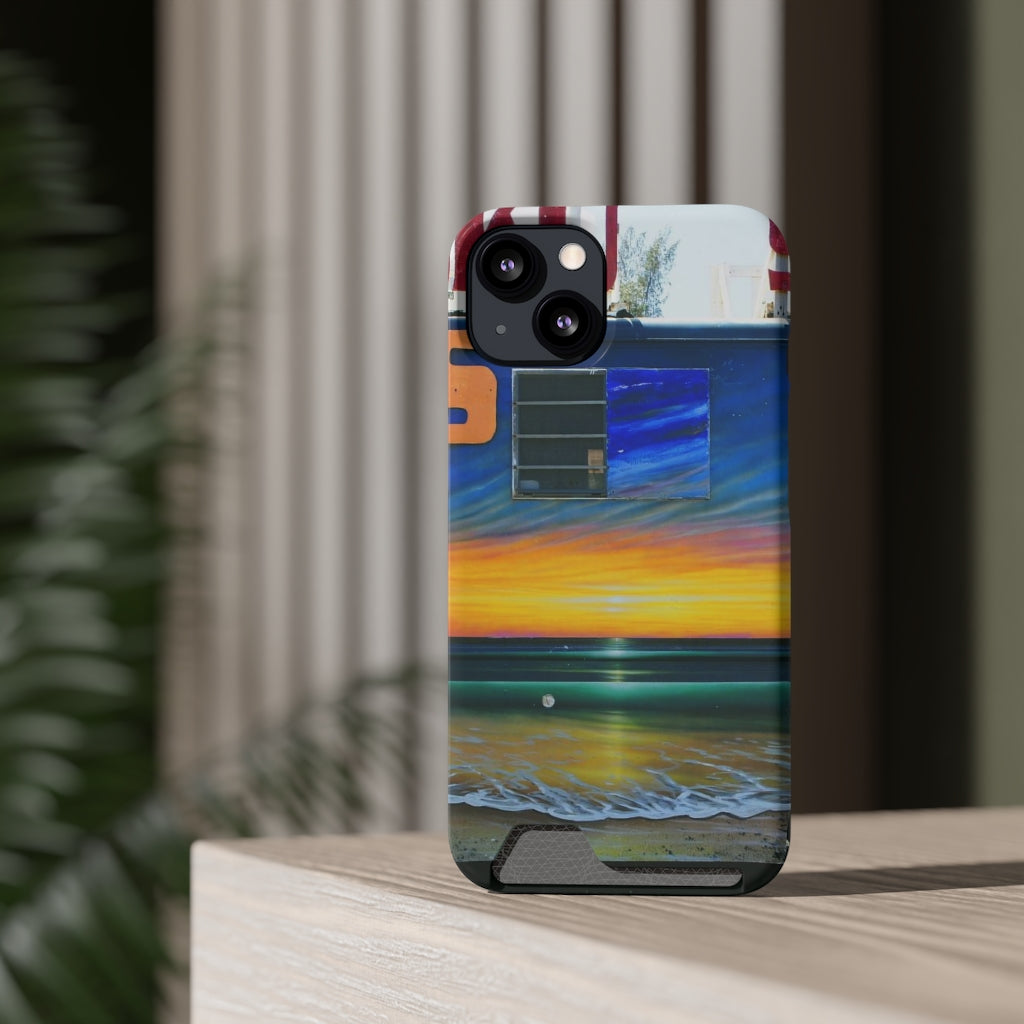 "Fumis Aloha" - Galaxy S22 S21 & iPhone 13 Case With Card Holder - Fry1Productions