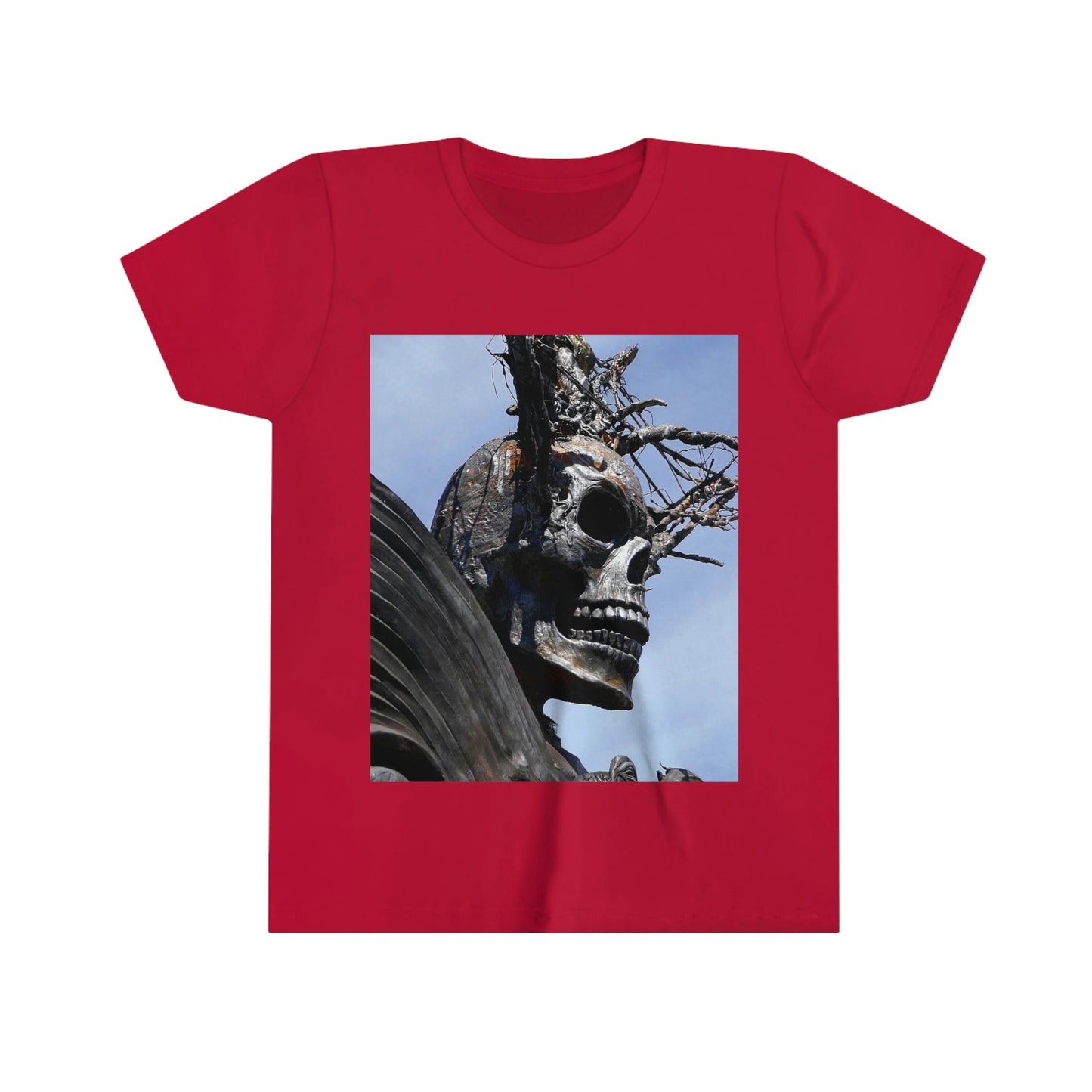 Skull Warrior - Youth Short Sleeve Tee - Fry1Productions